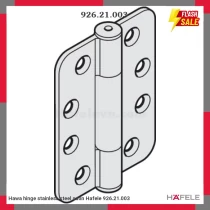 Hawa hinge stainless steel satin Hafele 926.21.003