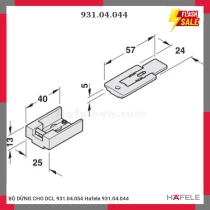 BỘ DỪNG CHO DCL 931.04.054 Hafele 931.04.044