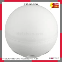 Door buffer rubber white  35mm Hafele 937.90.200