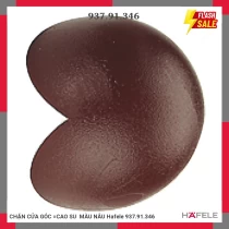 CHẶN CỬA GÓC =CAO SU  MÀU NÂU Hafele 937.91.346