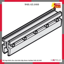Bộ kẹp kính cho cửa kính dày 8mm Hafele 940.43.040