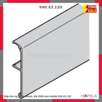 Nắp che ray trượt 68mm, dài 2000 mm Hafele 940.43.120