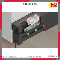 Slido D-Li11 80L fit.w.s.a.s.cl.a.sh.ab. Hafele 940.83.036