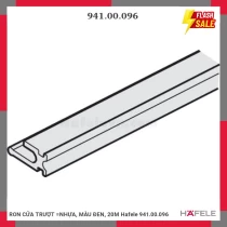 RON CỬA TRƯỢT =NHỰA, MÀU ĐEN, 20M Hafele 941.00.096