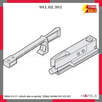 Slido D-Li11 shock abs.w.spring 120kg Hafele 941.02.301