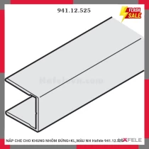 NẮP CHE CHO KHUNG NHÔM ĐỨNG=KL,MÀU NH Hafele 941.12.525