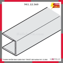 THANH NHÔM BAO CẠNH RAY TRƯỢT 6M Hafele 941.12.560