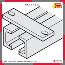 TRAY TRƯỢT =KL 6000MM Hafele 942.43.611