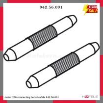 Junior 250 connecting bolts Hafele 942.56.091