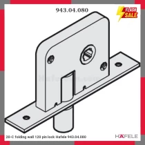 20-C folding wall 120 pin lock Hafele 943.04.080