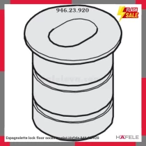 Espagnolette lock floor socket w.slot Hafele 946.23.920