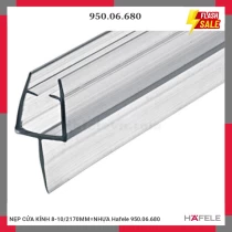 NẸP CỬA KÍNH 8-10/2170MM=NHỰA Hafele 950.06.680