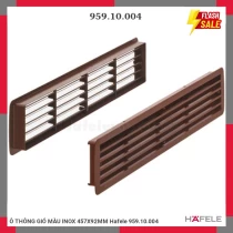 Ô THÔNG GIÓ MÀU INOX 457X92MM Hafele 959.10.004