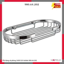 DĨa đựng xà phòng 240X120 Hafele 980.64.202