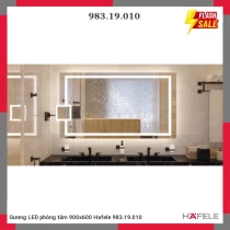 Gương LED phòng tắm 900x600 Hafele 983.19.010