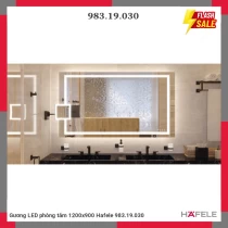 Gương LED phòng tắm 1200x900 Hafele 983.19.030