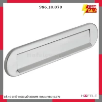 BẢNG CHỮ INOX MỜ 350MM Hafele 986.10.070