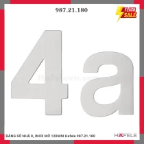 BẢNG SỐ NHÀ 8, INOX MỜ 120MM Hafele 987.21.180