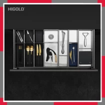 Hệ khay chia ngăn kéo nhôm hàng không cao cấp JR HiGold 301092