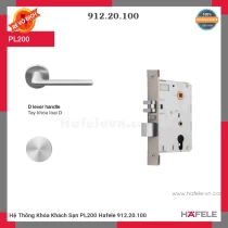 Hệ Thống Khóa Khách Sạn PL200 Hafele 912.20.100