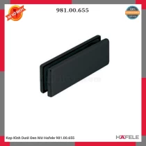 Kẹp Kính Dưới Đen Mờ Hafele 981.00.655