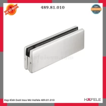 Kẹp Kính Dưới Inox Mờ Hafele 489.81.010