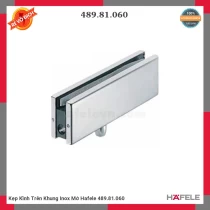 Kẹp Kính Trên Khung Inox Mờ Hafele 489.81.060