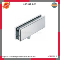 Kẹp Kính Trên Khung Inox Mờ Hafele 489.81.061