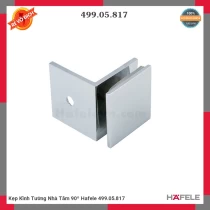 Kẹp Kính Tường Nhà Tắm 90º Hafele 499.05.817