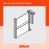 Khẩu chia ô Blum Z43L100S 7952584
