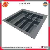 Khay Chia Classico Xám R600mm Hafele 556.52.246