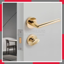 Khóa Cửa Phân Thể, Khóa Cửa đi Thông Phòng Phủ Pvd Hợp Kim Cao Cấp EuroGold BHG71-PVD