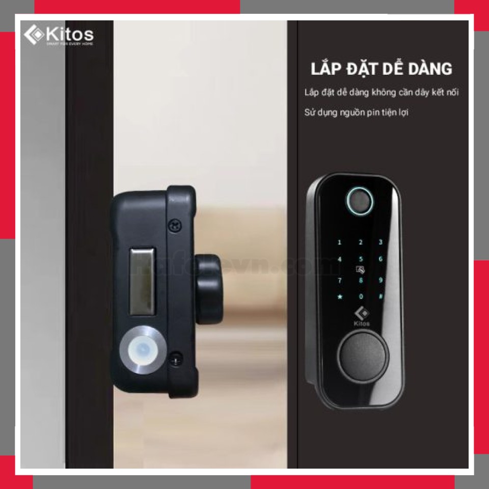 Khoá Vân Tay Cửa Cổng Kitos EuroGold KT-DL03
