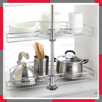 Mâm Xoay Inox 304 Nan Mở 1/2 – 180º EuroGold EP180A