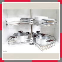 Mâm Xoay Inox Mờ Nan Dẹt EuroGold EPL270A