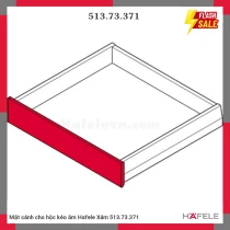 Mặt cánh cho hộc kéo âm Hafele Xám 513.73.371