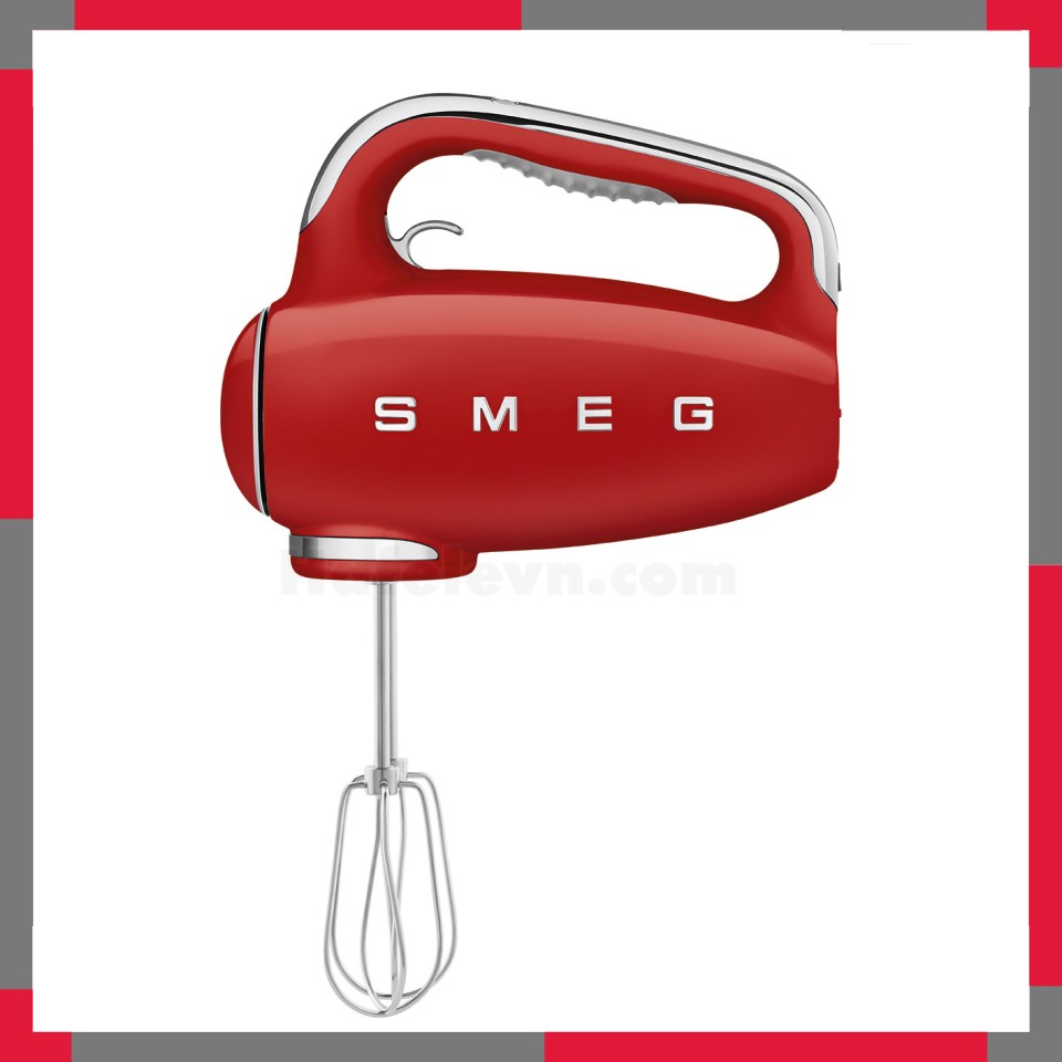 Máy đánh trứng cầm tay Smeg 50's Style HMF01RD
