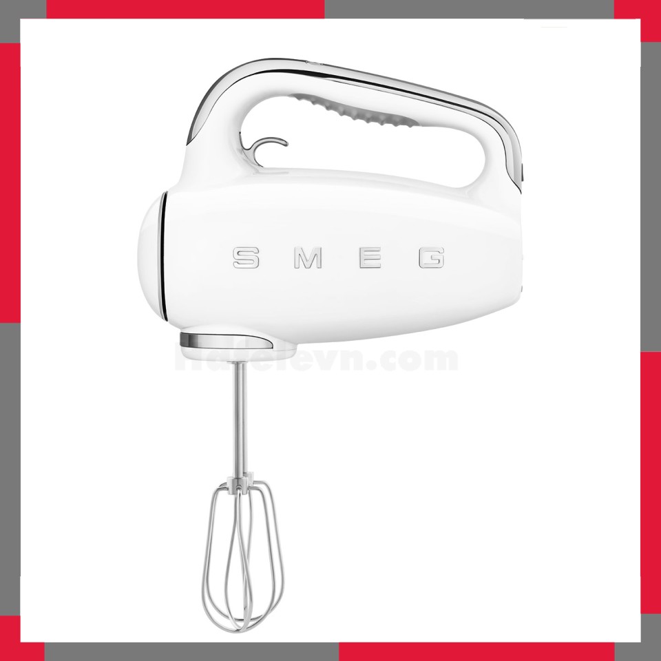 Máy đánh trứng cầm tay Smeg 50's Style HMF01WH