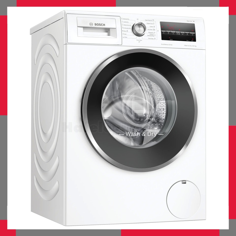 Máy giặt kết hợp sấy Bosch WNA14400SG Serie 4