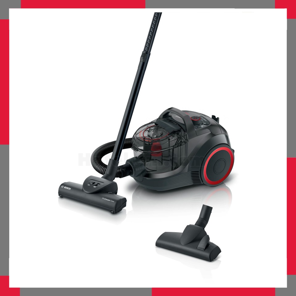 Máy hút bụi canister không túi Bosch BGS21WPOW Serie 4