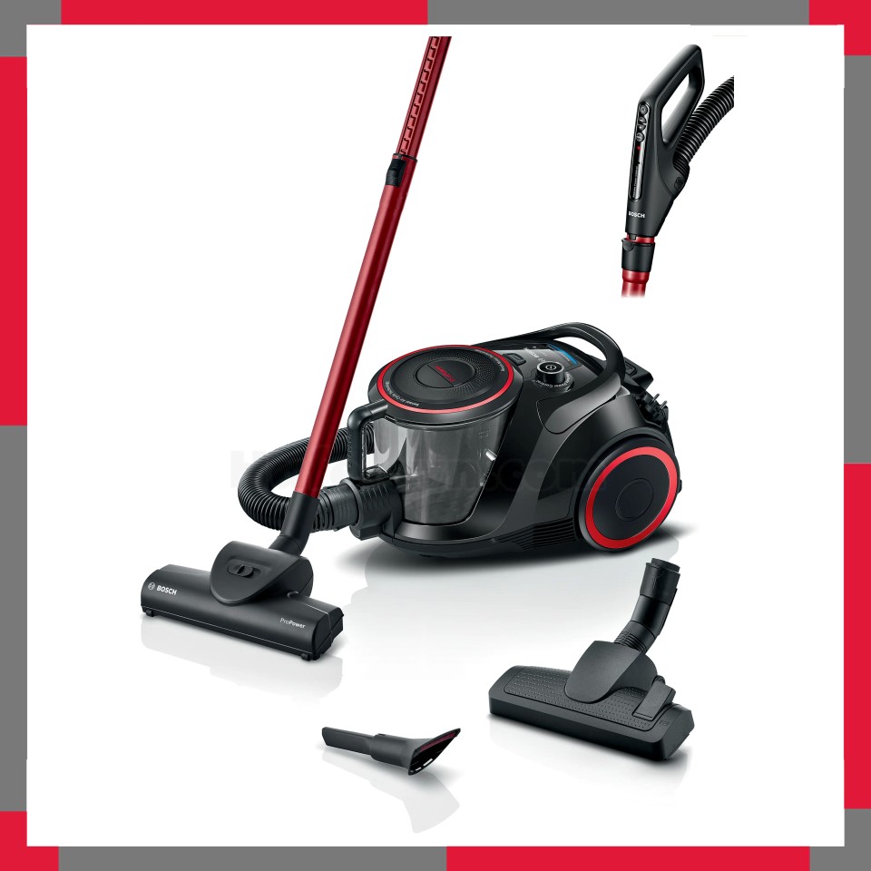 Máy hút bụi canister không túi Bosch BGS41POW1 Serie 6