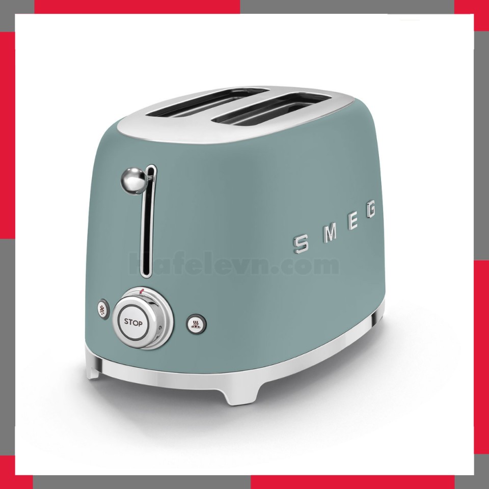 Máy nướng bánh mì Smeg 50's Style Aesthetic TSF01EGMEU