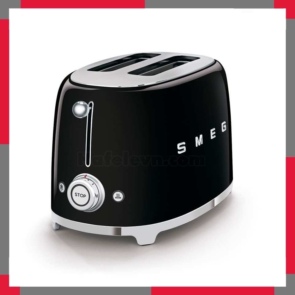 Máy nướng bánh mì Smeg 50's Style TSF01BL