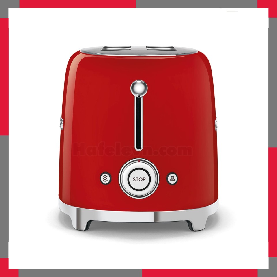 Máy nướng bánh mì Smeg 50's Style TSF01RD