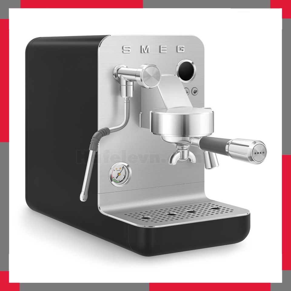 Máy pha cà phê chuyên nghiệp mini Smeg Collezione EMC02BLMEU