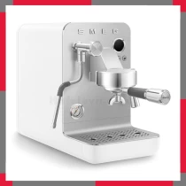 Máy pha cà phê chuyên nghiệp mini Smeg Collezione EMC02WHMEU