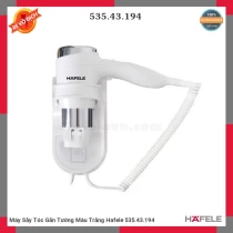 Máy Sấy Tóc Gắn Tường Màu Trắng Hafele 535.43.194