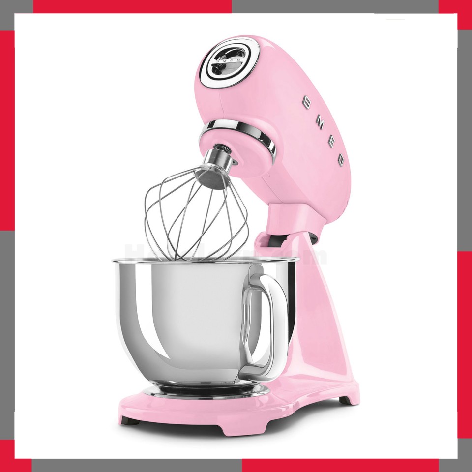 Máy trộn bột đa năng Smeg 50's Retro Style Aesthetic SMF03PK