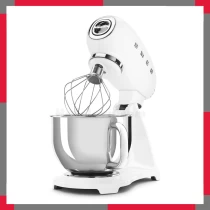 Máy trộn bột đa năng Smeg 50's Style Aesthetic SMF03WHEU