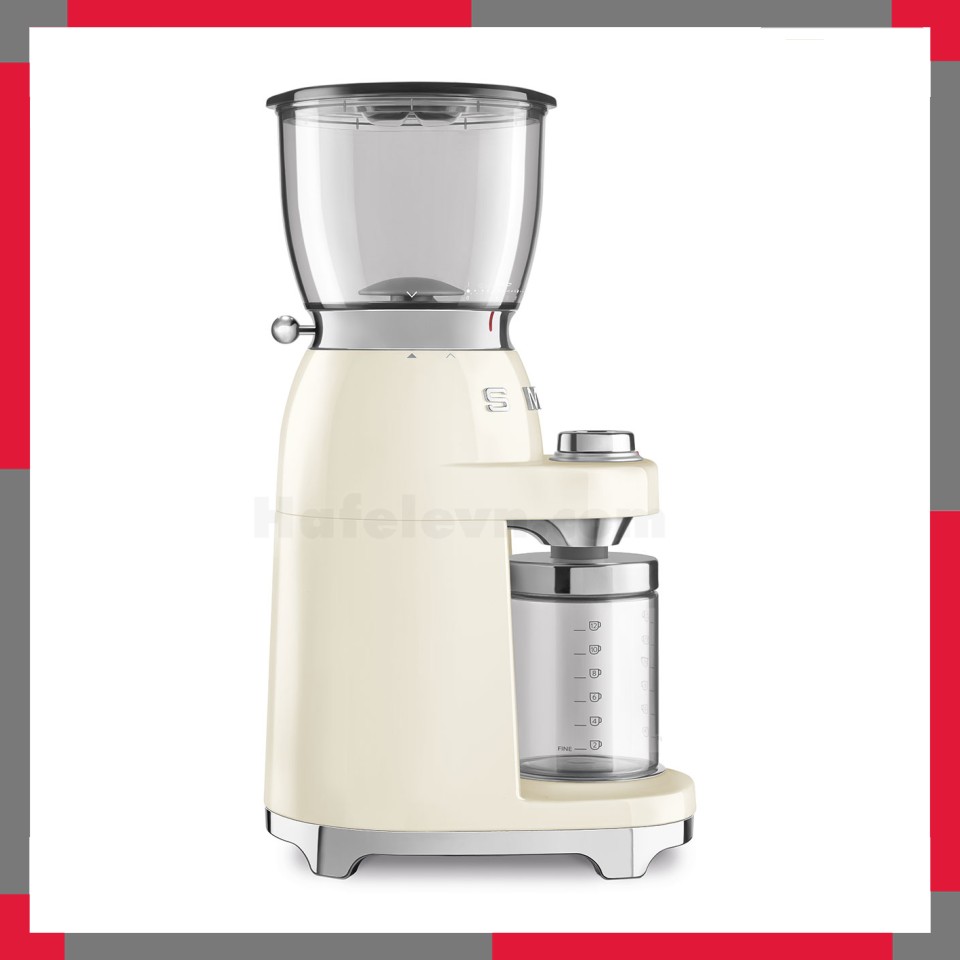 Máy xay cà phê Smeg 50's Style Aesthetic CGF11CR